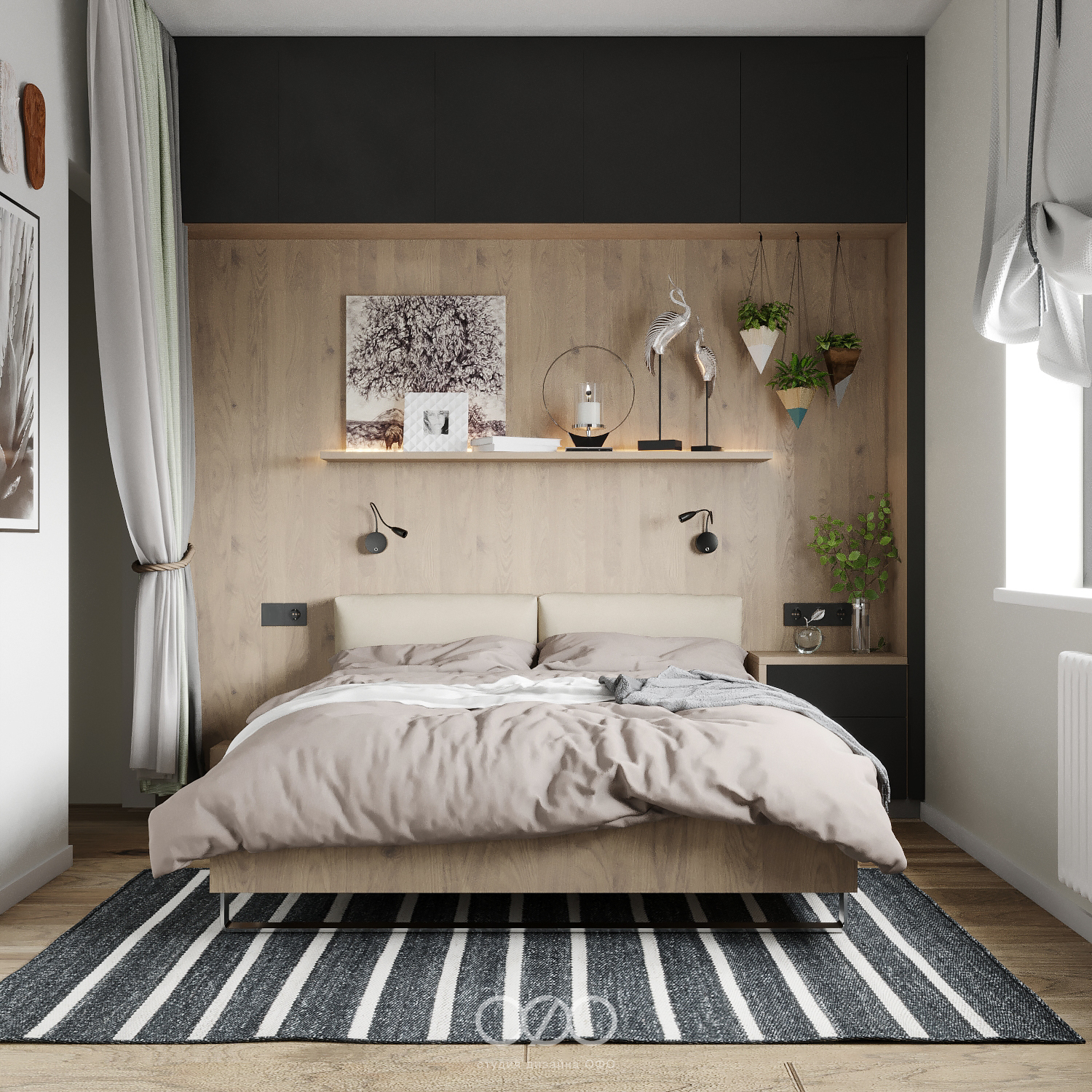 5 ключевых моментов в планировке маленькой спальни